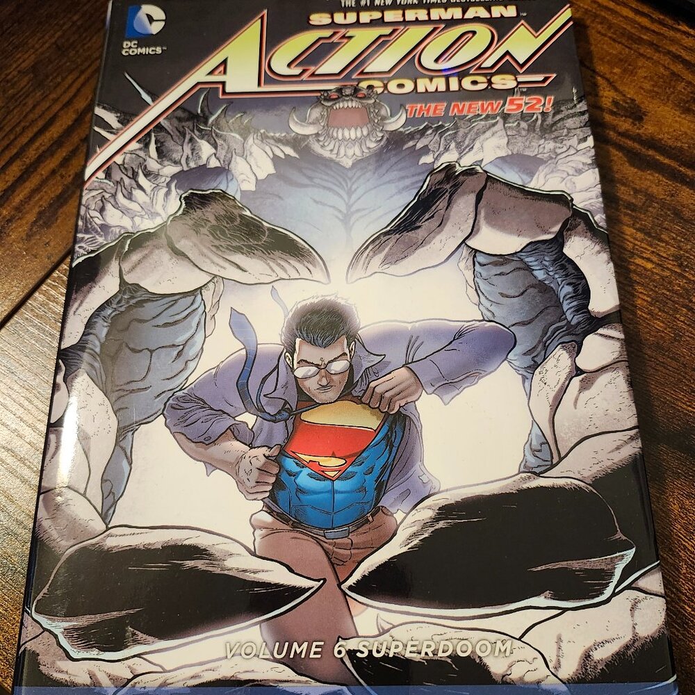 Superman Action Comics Volume 6 "Superdoom" Hardcover - DC Comics